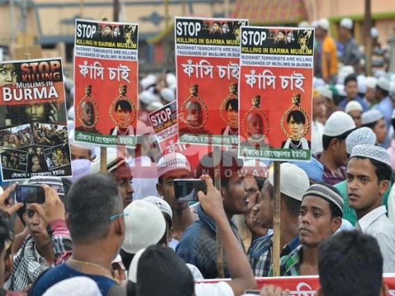 Nation's Enemy Islamic fundamentalists backed by CPI-M display their real faces in Communist ruled Tripura : Rohingyas already entered Tripura via Bangladesh !!! Nation's Enemy Islamic fundamentalists backed by CPI-M display their real faces in Communist ruled Tripura : Rohingyas already entered Tripura via Bangladesh !!!